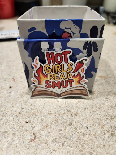 Hot Girls Read Smut Bookish Sticker - Sticker - Charm and Char